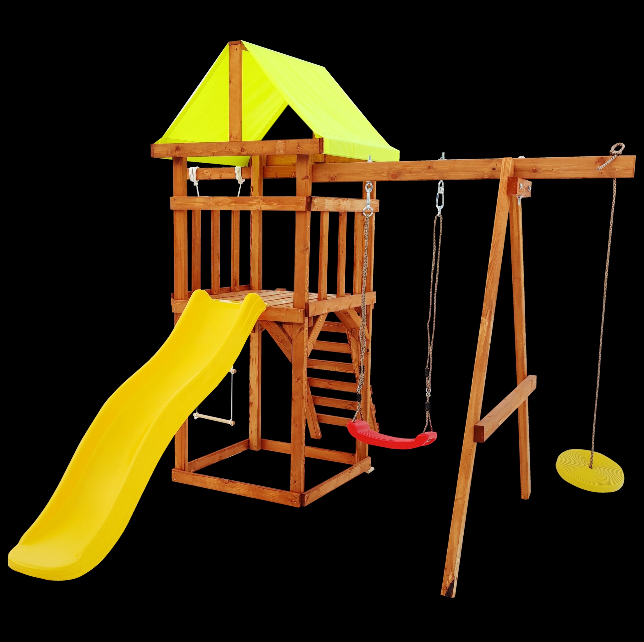 Детская Игровая Площадка SUNPLAY 1 с качелями и горкой